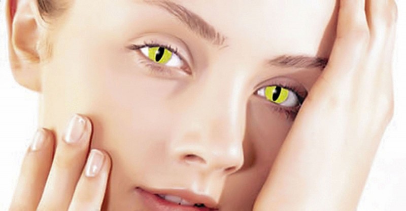 Цветные контактные линзы