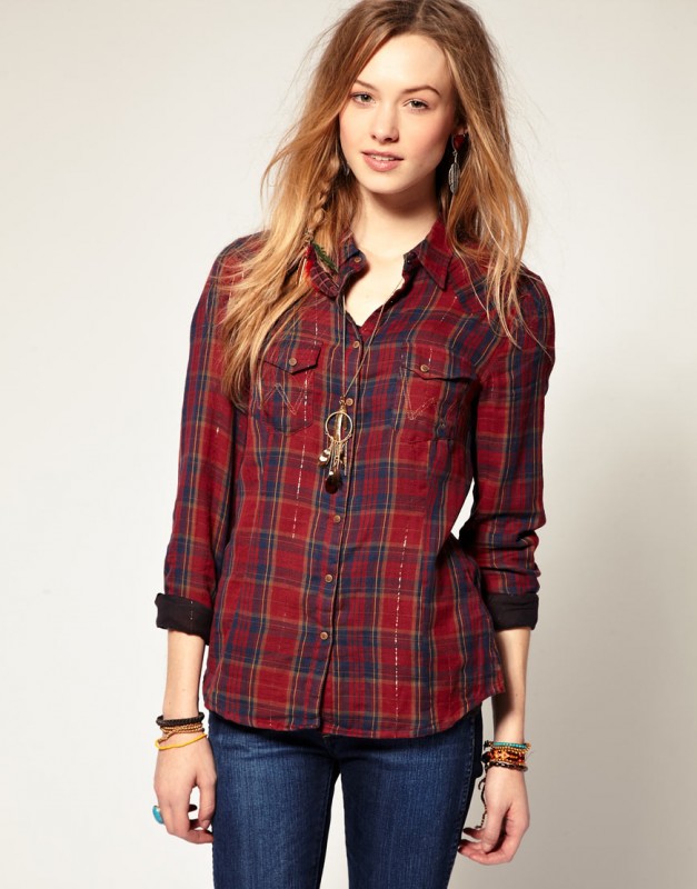 Одежда в клетку