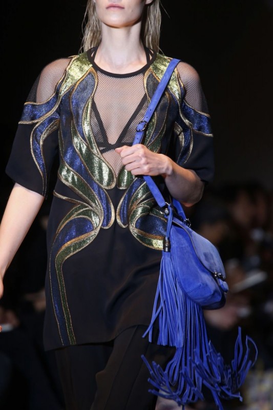 Сумка с бахромой