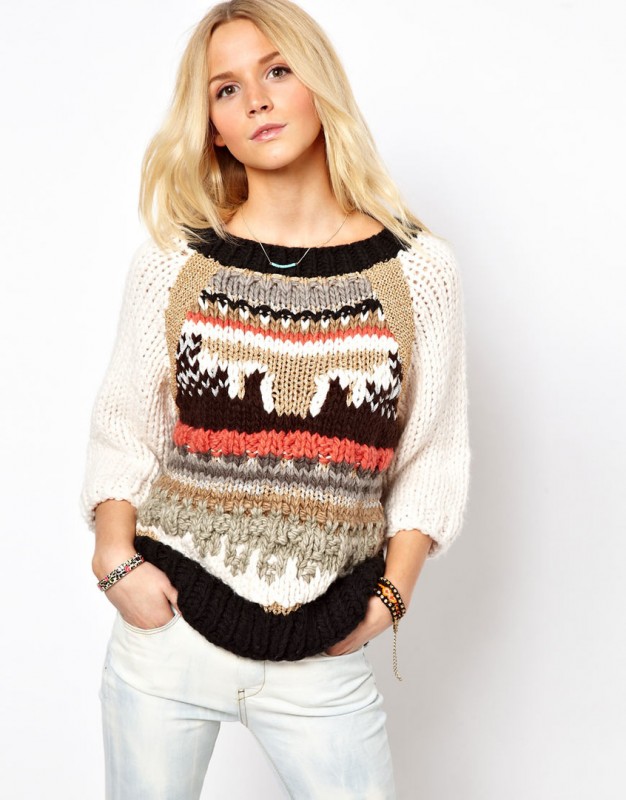 Теплый свитер