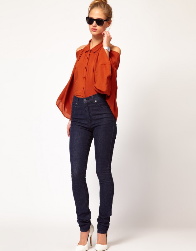 Джинсы для длинного торса